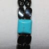 Magnetic Hematite Double Bracelet - Chinese Turquoise Center Stone